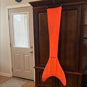 Shimmertail Orange Mermaid Tail - for Water